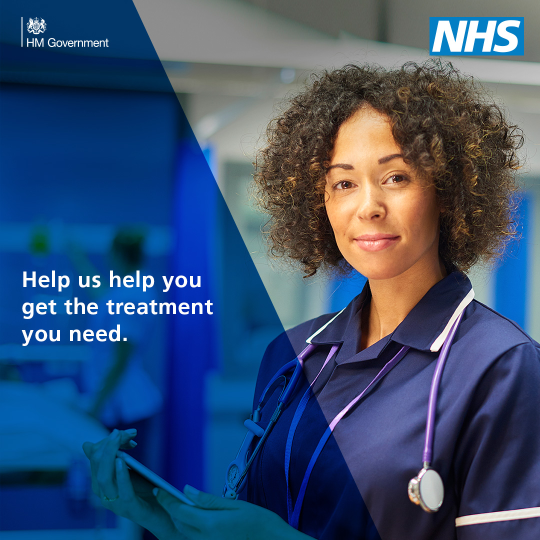 Help us help you: NHS urges public to get care when they need it