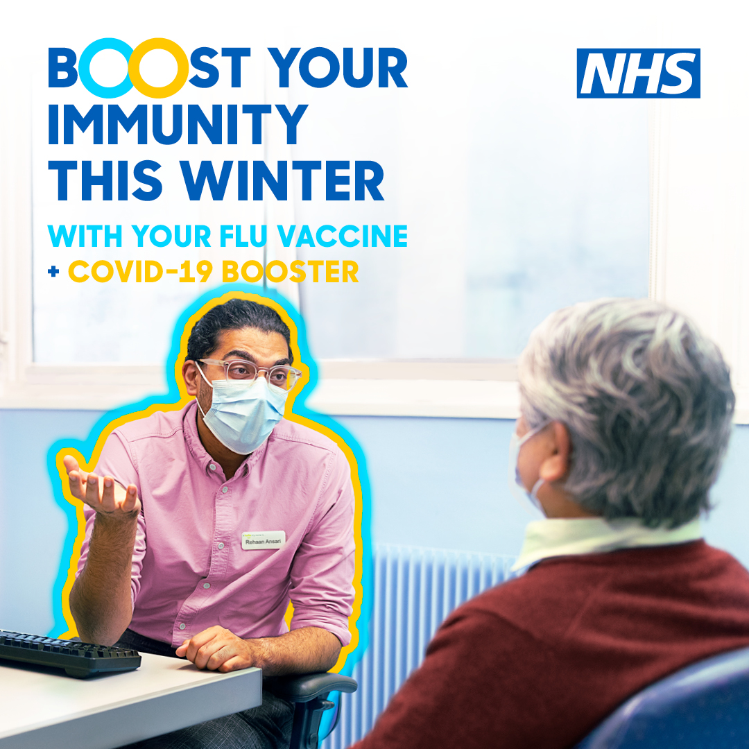 Getting your flu vaccines and COVID-19 boosters in Sefton