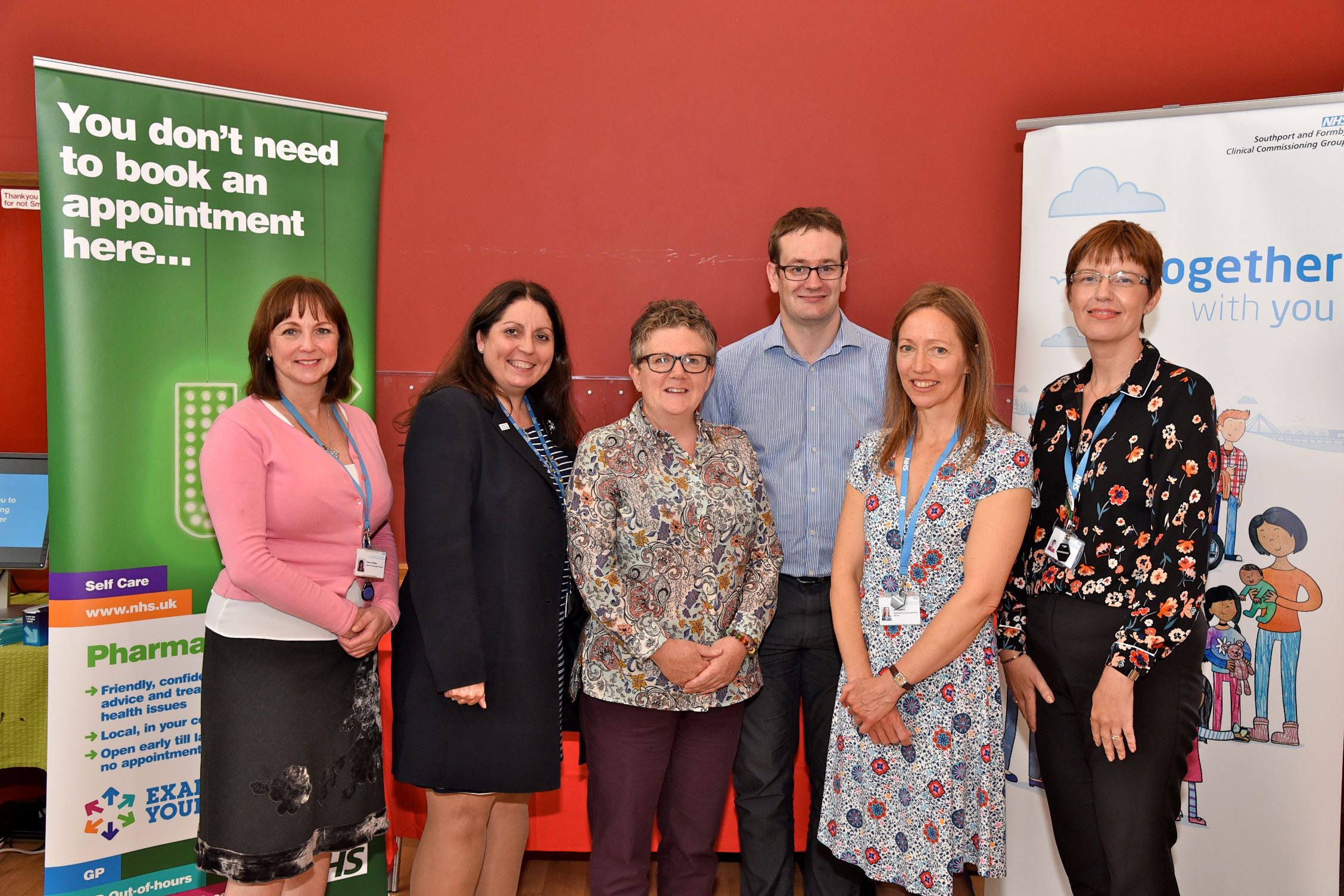 Residents enjoy a ‘Big Chat’ at NHS annual review