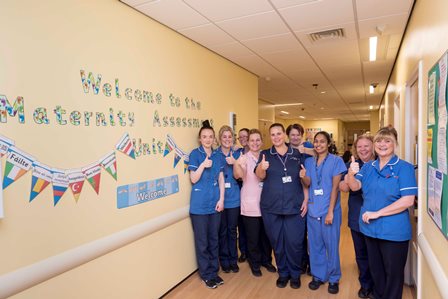 Maternity unit scoops another top rating