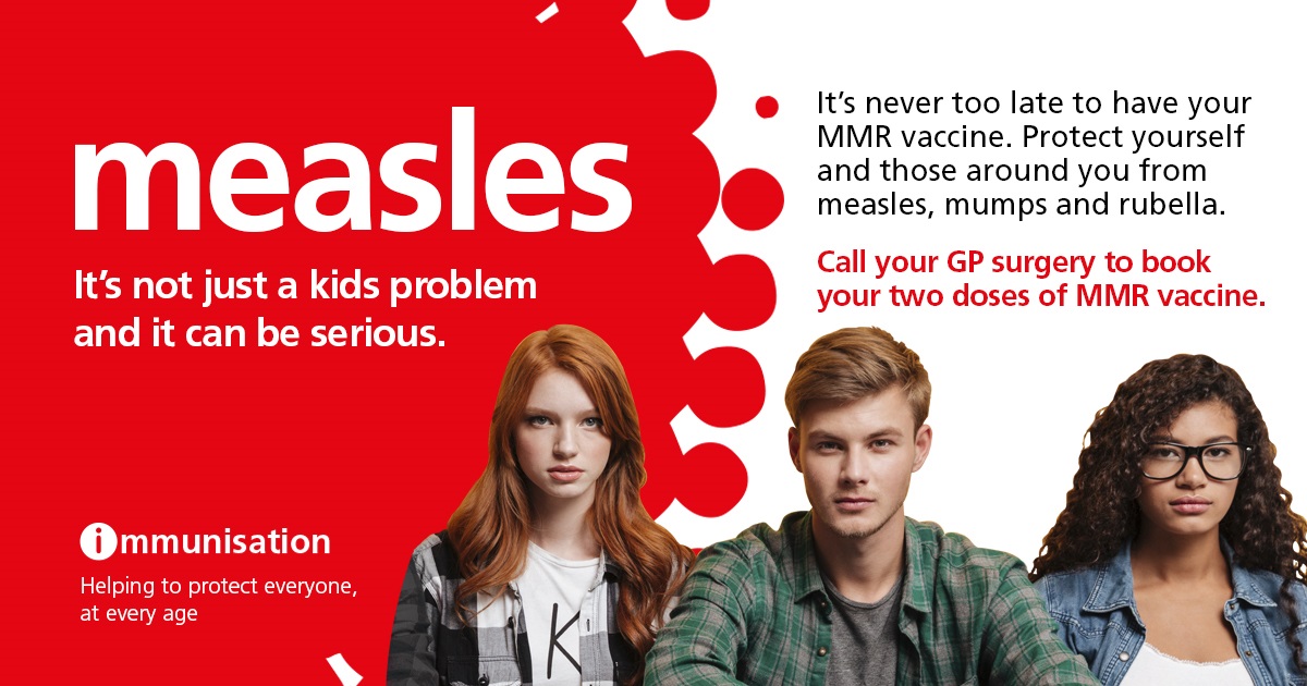 Measles advice