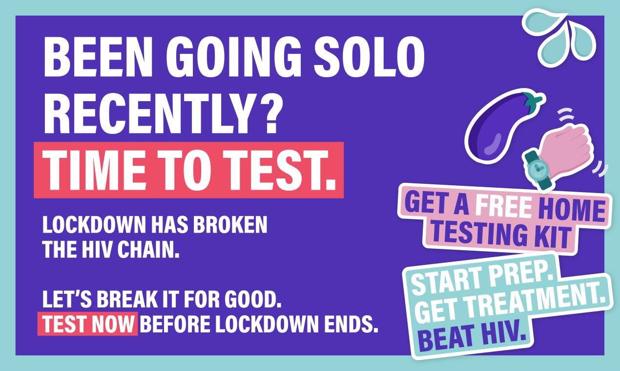 It’s time to test: Get a HIV test and break the chain