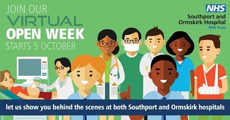 Join Southport and Ormskirk Hospitals' virtual open week event