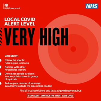 Sefton and other parts of Liverpool City Region in 'very high' local COVID alert level